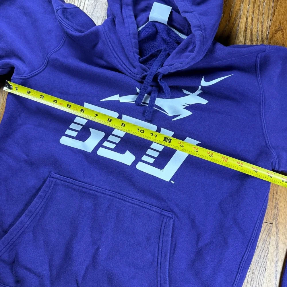 Nike GCU Grand Canyon University Antelopes Purple Hoodie Mens Small NCAA